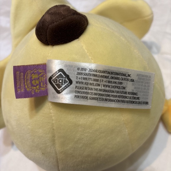 Honeymaru Chocolate Banana Duck Plush 8" Dessert Stuffed Animal - Picture 4 of 5